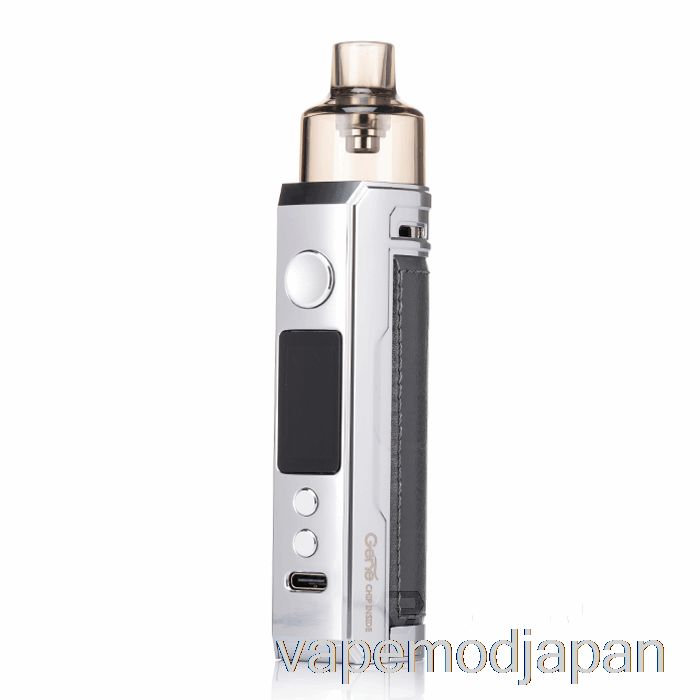 VAPE MOD ブープー ドラッグ X 80W ポッド MOD キット シルバー ダークグレー